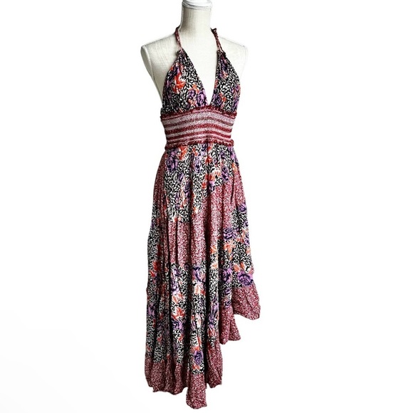 Free People Gabriela Maxi Dress Women Size Medium - Picture 2 of 9